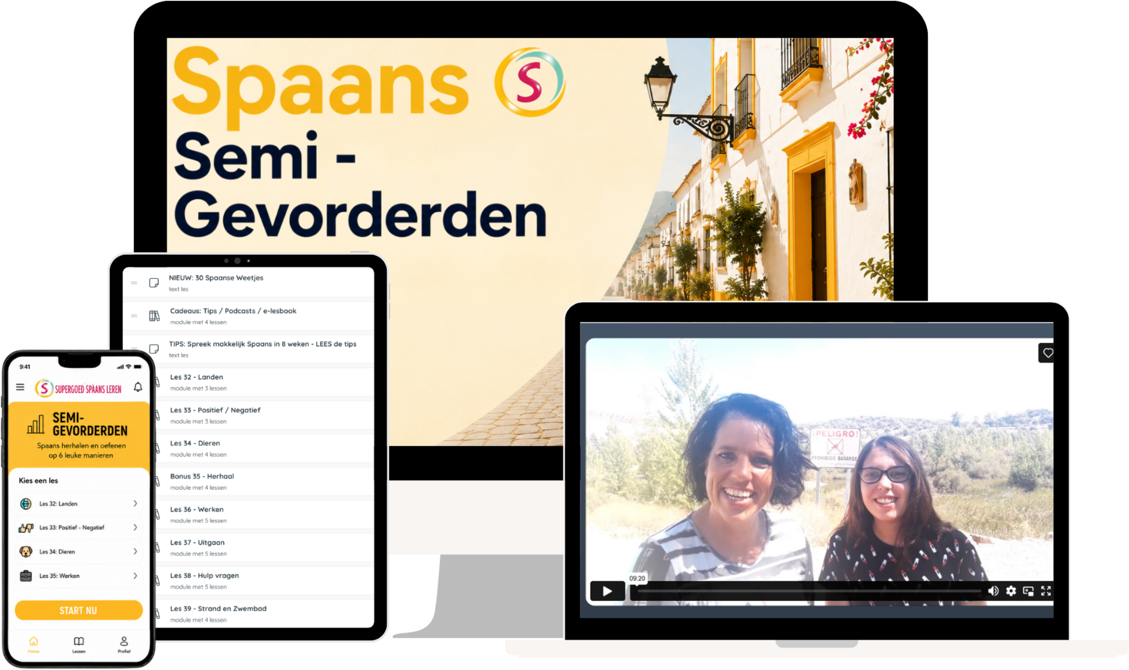 Cursus Spaans voor Semi-Gevorderden